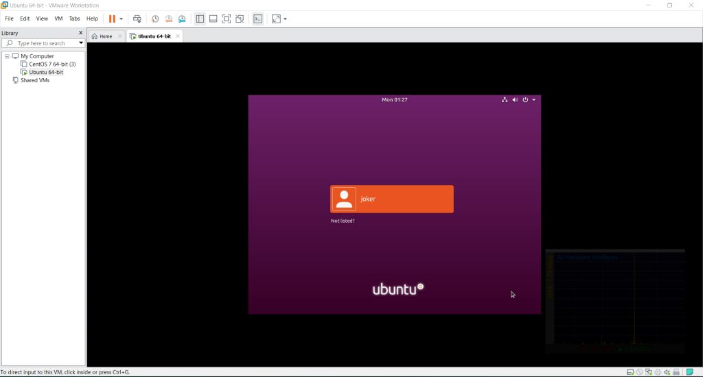 Login Screen
