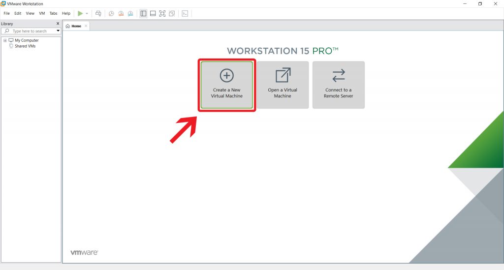 Create VM on Workstation